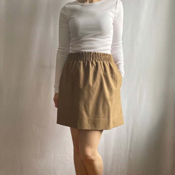 J.Crew crinkly paper bag mini. Worn once. - Picture 1 of 4